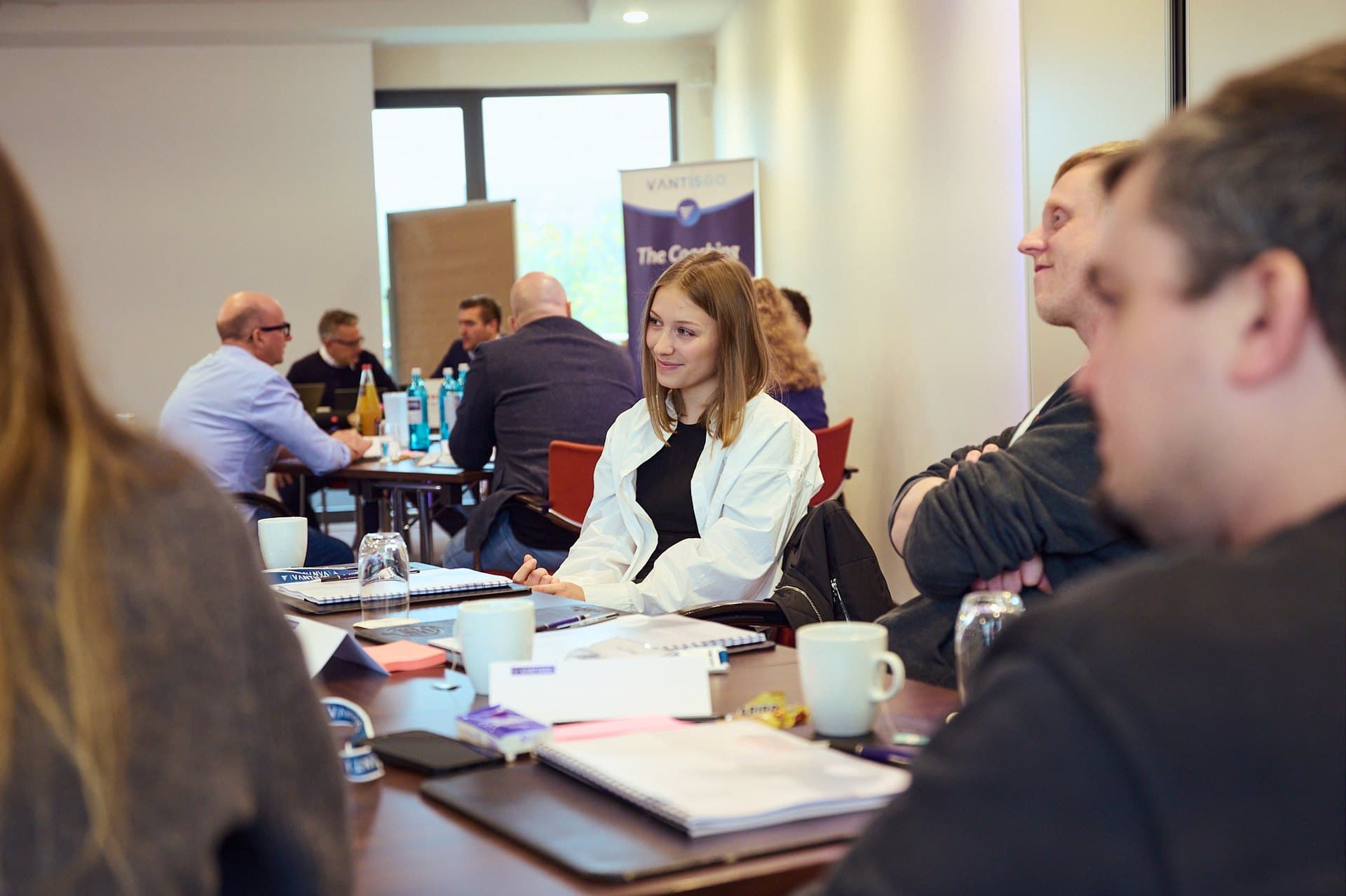 Austausch waehrend des Seminars